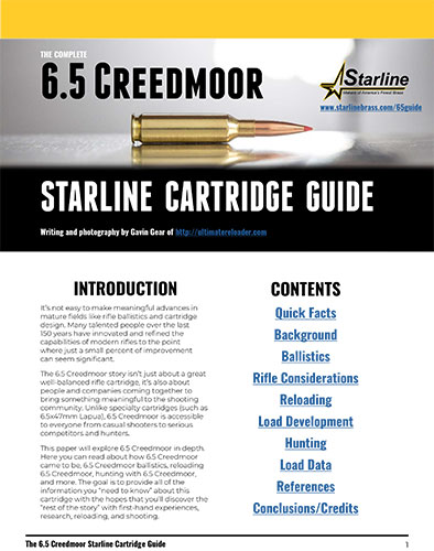 Brass Starline 6,5 Creedmoor